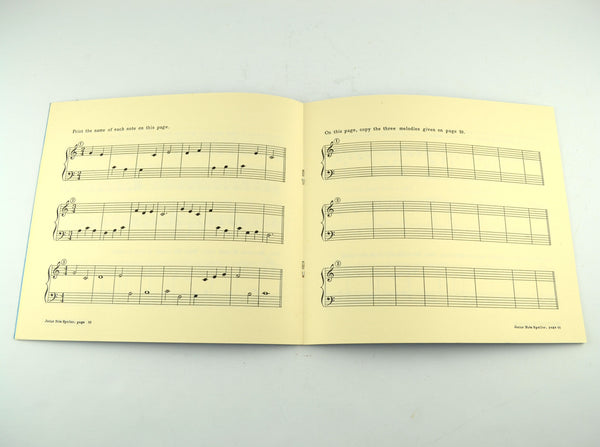 Vintage Junior Note Speller L M Dodd 1949 Piano Music Lesson Book