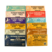 Vintage Putnam Fadeless Fabric Dyes and Tints Packet Choice - Avid Vintage
