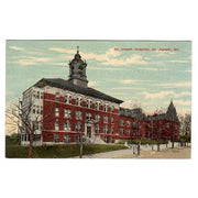 Vintage St. Joseph Missouri Hospital Postcard Card Number 66950 1910's Unused - Avid Vintage