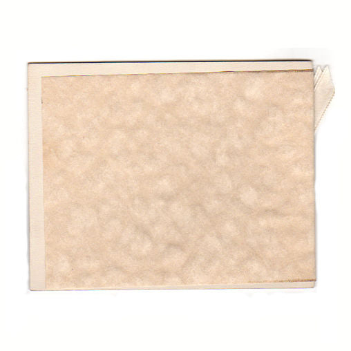 Vintage 1930s Art Deco Wedding Card Peace Lily and Pink Roses Large Bell - Avid Vintage