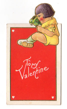 Vintage Valentines Day cards 1920s-1930s