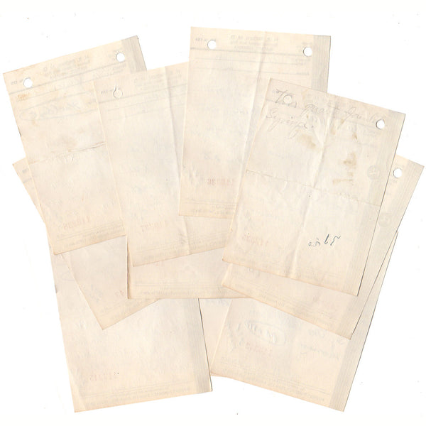 25 Vintage 1940s Handwritten Pharmacy Prescriptions Lot Drug Store Rx - Avid Vintage