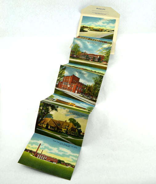 Vintage 1950 Boys Town Nebraska Souvenir Postcard Folder 18 Views - Avid Vintage
