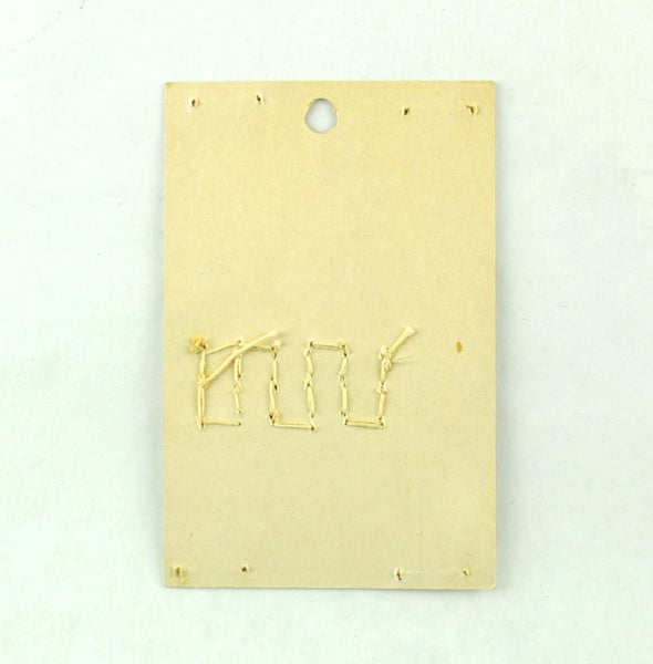 Vintage Le Chic Buttons for Doll's Clothes 18 on Card 2 Hole Size 8 - Avid Vintage