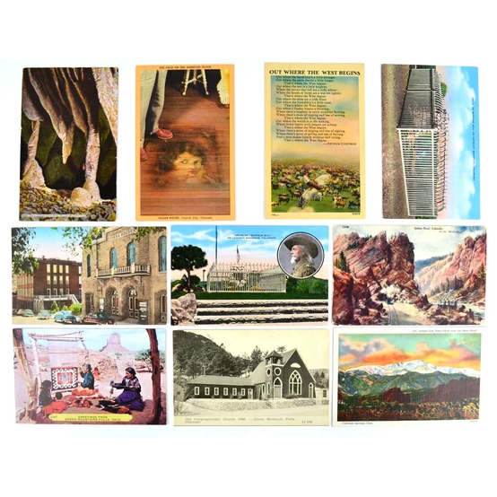 Vintage Colorado Postcards Lot of 10 Manitou Colorado Springs Central City - Avid Vintage
