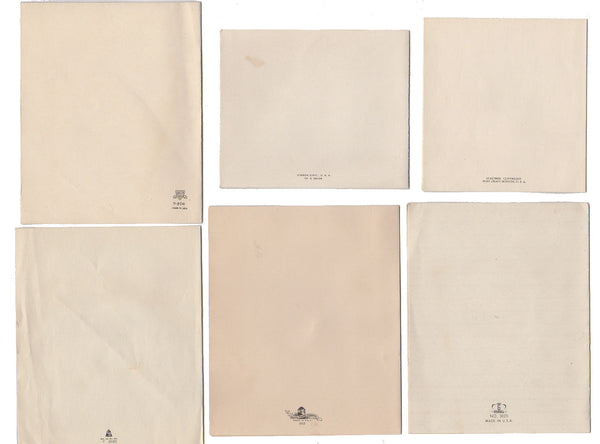 Vintage 1940s Used Congratulation on New Baby Greeting Cards Lot of 6 - Avid Vintage
