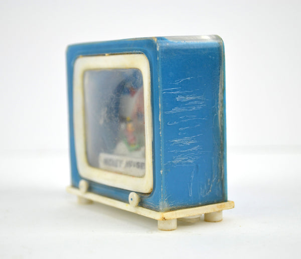 Vintage 1959 Walt Disney Mickey Mouse Snow Globe Snowdome TV Television - Avid Vintage