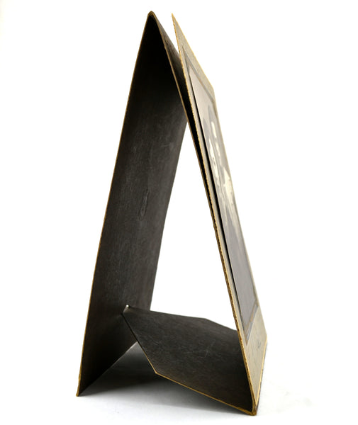 Vintage 1930s Photograph in Cardboard Photo Folder Frame Mother and Daughter - Avid Vintage