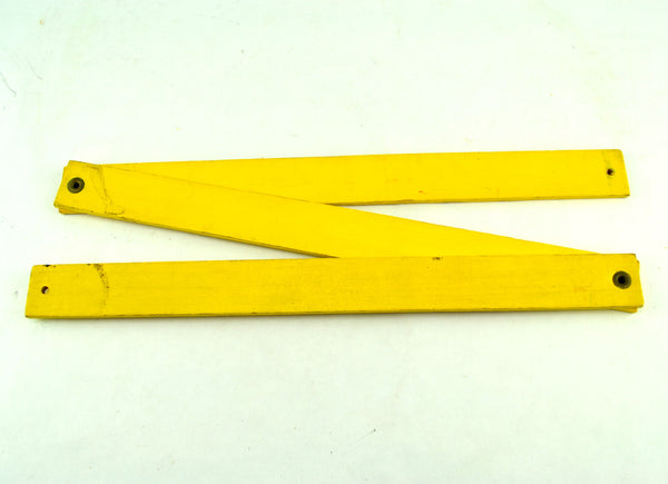 Vintage Tri Fold Folding Advertising Yardstick Aero Mayflower Transit Company Wooden Ruler - Avid Vintage