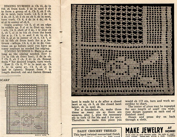 Vintage WorkBasket Magazine January 1948 Volume 13 No 4 Knitted Ladies Dutch Hat - Avid Vintage