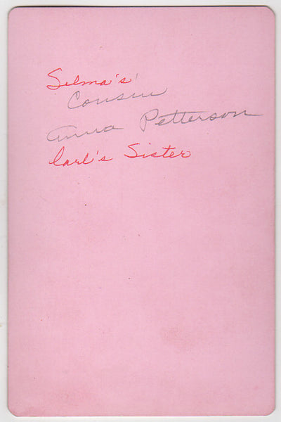 Antique Photo Identified as Anna Petterson Little Girl wearing Necklace Earrings and Watch - Avid Vintage