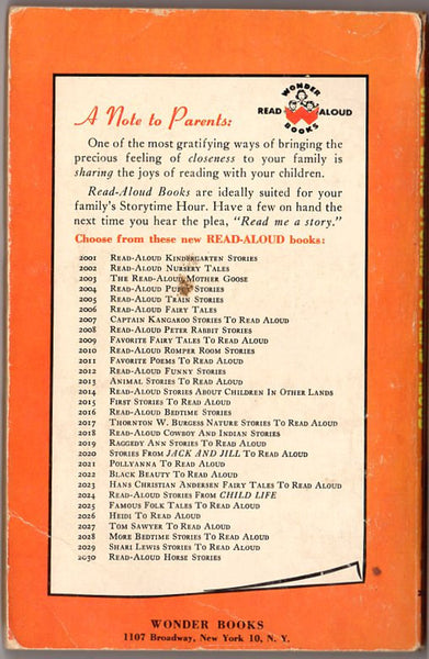 Shari Lewis Stories to Read Aloud Vintage 1961 Paperback Children's Book - Avid Vintage