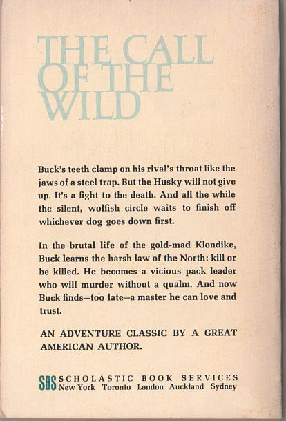 The Call of the Wild by Jack London Vintage 1970s Children's Paperback Book T 350 - Avid Vintage