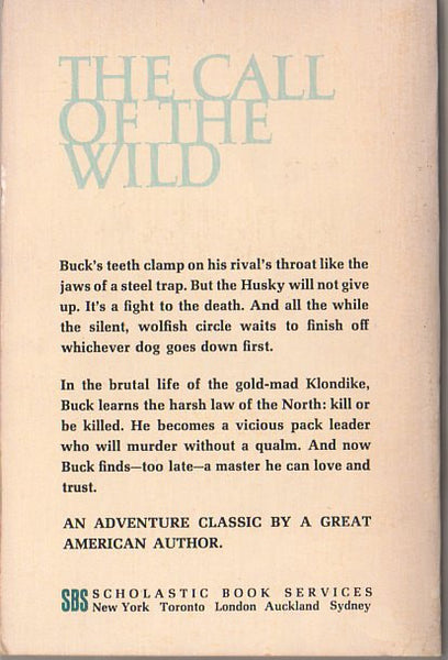 The Call of the Wild by Jack London Vintage 1970s Children's Paperback Book T 350 - Avid Vintage