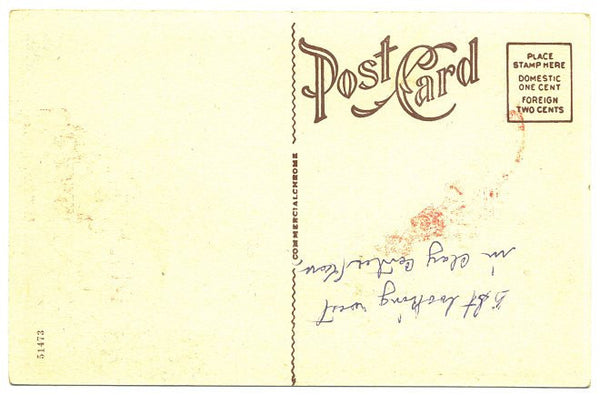 Vintage 1910s Postcard Clay Center Kansas Lincoln Avenue Looking West - Avid Vintage