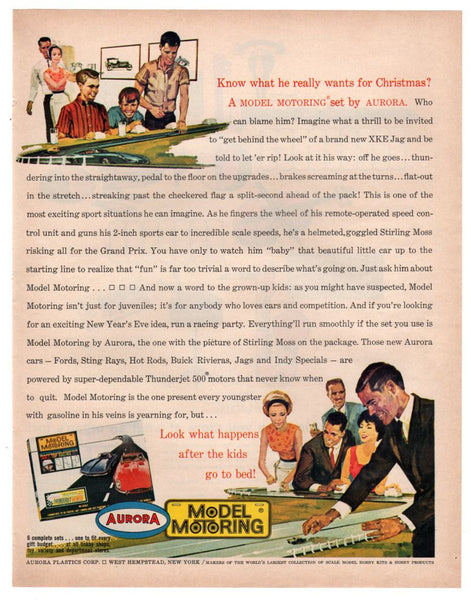 Vintage 1963 Baldwin Organ Magazine Print Ad 1960s Electronics Aurora Model Motoring - Avid Vintage