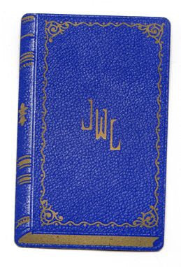 Vintage 1960s Playing Cards Lot of 3 Blue Books with Gold Lettering JWL Monogram - Avid Vintage