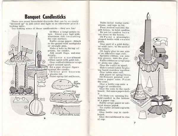 Vintage 1971 Blue and Gold Kap Kraft Book, Boy Scouts of America - Avid Vintage