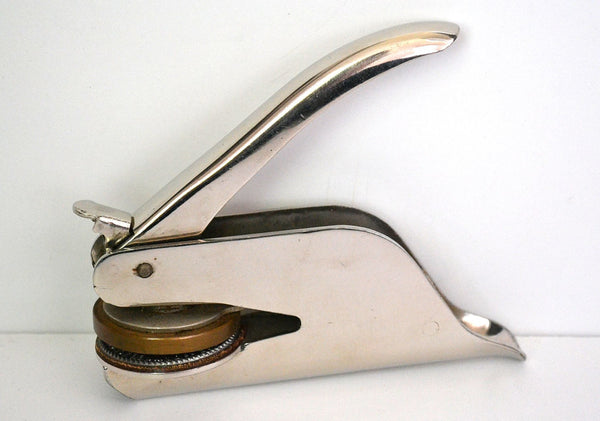 Vintage Nebraska Seal Press Sisters of Pawnee Lodge Brotherhood of Locomotive Firemen - Avid Vintage