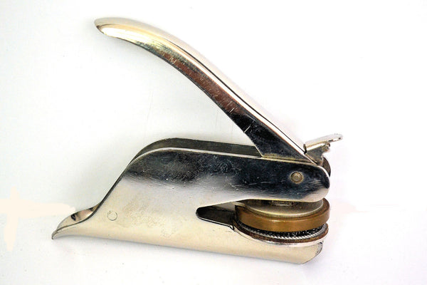 Vintage Nebraska Seal Press Sisters of Pawnee Lodge Brotherhood of Locomotive Firemen - Avid Vintage