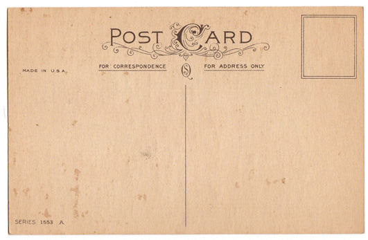 Vintage 1910's Christmas Postcard Girl and Boy with Doll Christmas Tree Santa Claus Unused Greeting - Avid Vintage