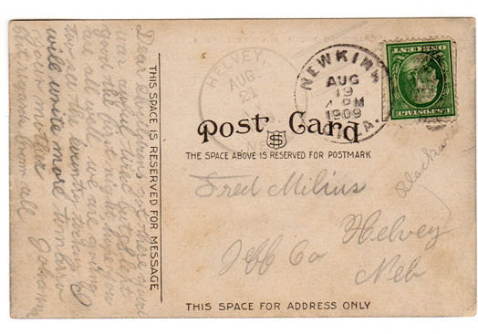 Blackwell Oklahoma Antique 1900s Postcard Downtown Buildings Street Scene - Avid Vintage