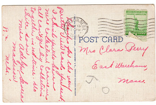 Hotel Norfolk Vintage 1940s Nebraska Travel Postcard - Avid Vintage