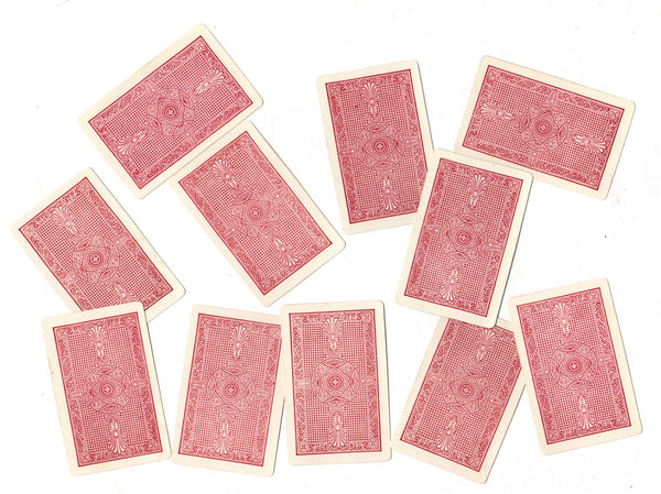 Vintage Animal Rummy Playing Cards Lot of 11 Pieces Hippo Elephant Camel - Avid Vintage