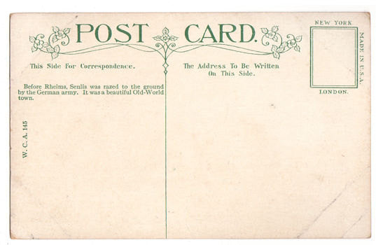 War Scenes in Northern France Vintage WWI Military Postcard W.C.A. Series 145 - Avid Vintage