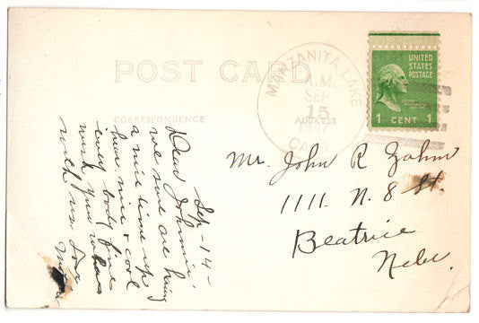 Museum Lassen National Park 1940s California Real Photo Postcard Loomis 121 - Avid Vintage