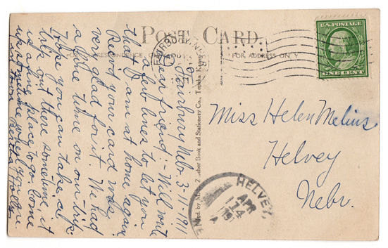 Vintage 1910s Fairbury Nebraska Courthouse Real Photo Postcard Downtown View - Avid Vintage