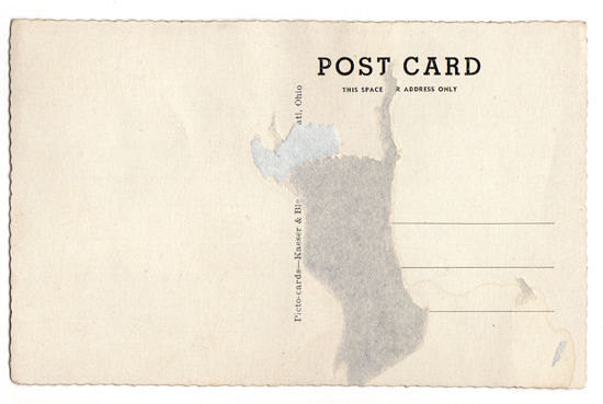 Vintage 1940's Benkelman Nebraska Roadside Postcard Rock Front Camp Card Number 8802 - Avid Vintage