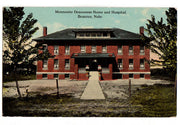 Vintage 1910's Beatrice Nebraska Antique Postcard Mennonite Deaconess Home and Hospital - Avid Vintage