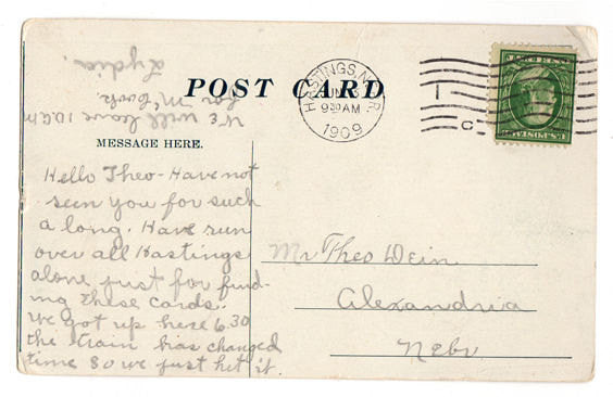 Vintage 1900's Hastings Nebraska Postcard YMCA Building Stein Brothers Company - Avid Vintage