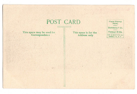 Vintage 1910s Color Postcard South Side Square Fairbury Nebraska Downtown View - Avid Vintage