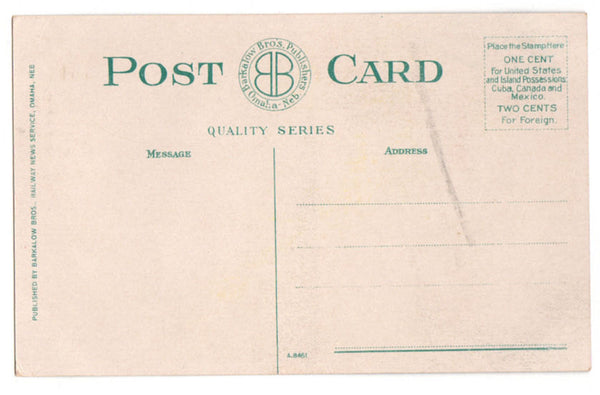 Vintage 1910s Pillars of Hercules Columbia River Oregon Postcard O R and N Railroad - Avid Vintage