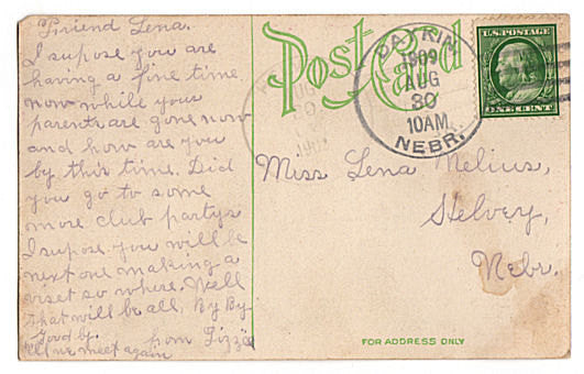 Vintage 1900s Sunflower Postcard Red Butterfly Red Border C Preston Wynne Poem - Avid Vintage