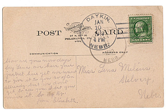 Vintage Atlantic City New Jersey Light House 1910 Town View Postcard Americana - Avid Vintage