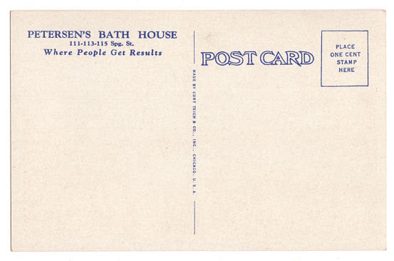 Vintage 1920s Excelsior Spring Missouri Souvenir Postcard Petersen's Bath House - Avid Vintage
