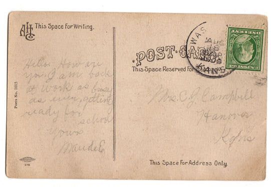 Vintage Red Tulip Postcard William Shakespeare Poem Floral C Eckstone - Avid Vintage