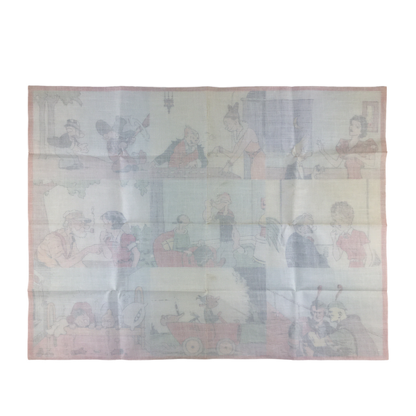 ACE Comics 1930s Premium Cloth Comic Strip Characters Popeye