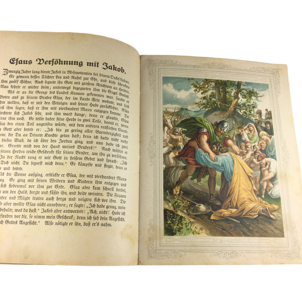 Vintage German Children’s Book Jacob and Joseph 1920s Religious Softcover