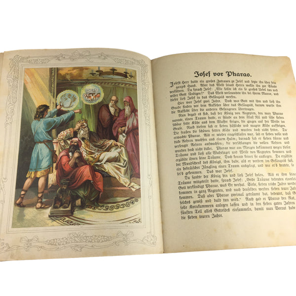 Vintage German Children’s Book Jacob and Joseph 1920s Religious Softcover