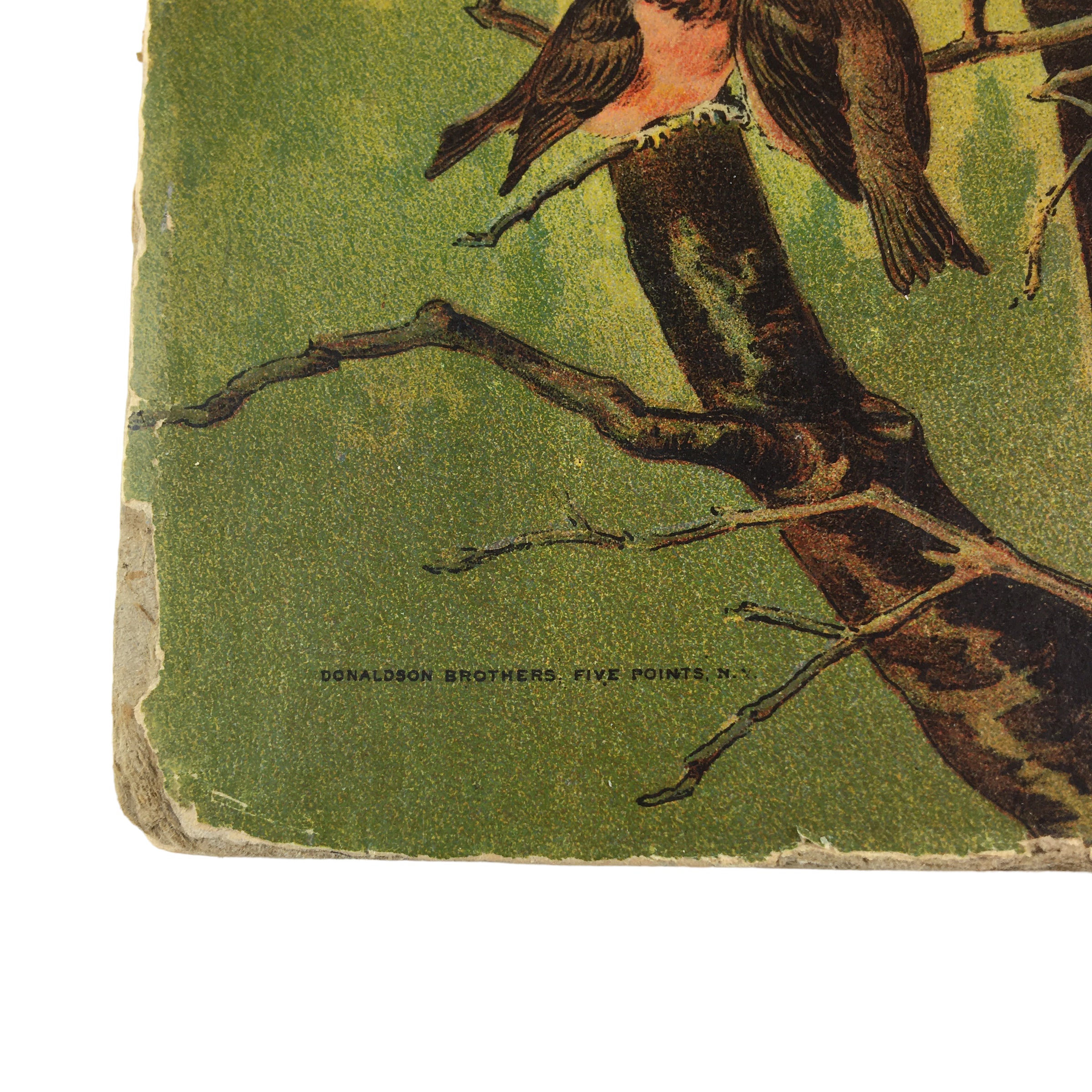 Antique Children's Book Crossing The Brook 1885 Dunham Hardcover