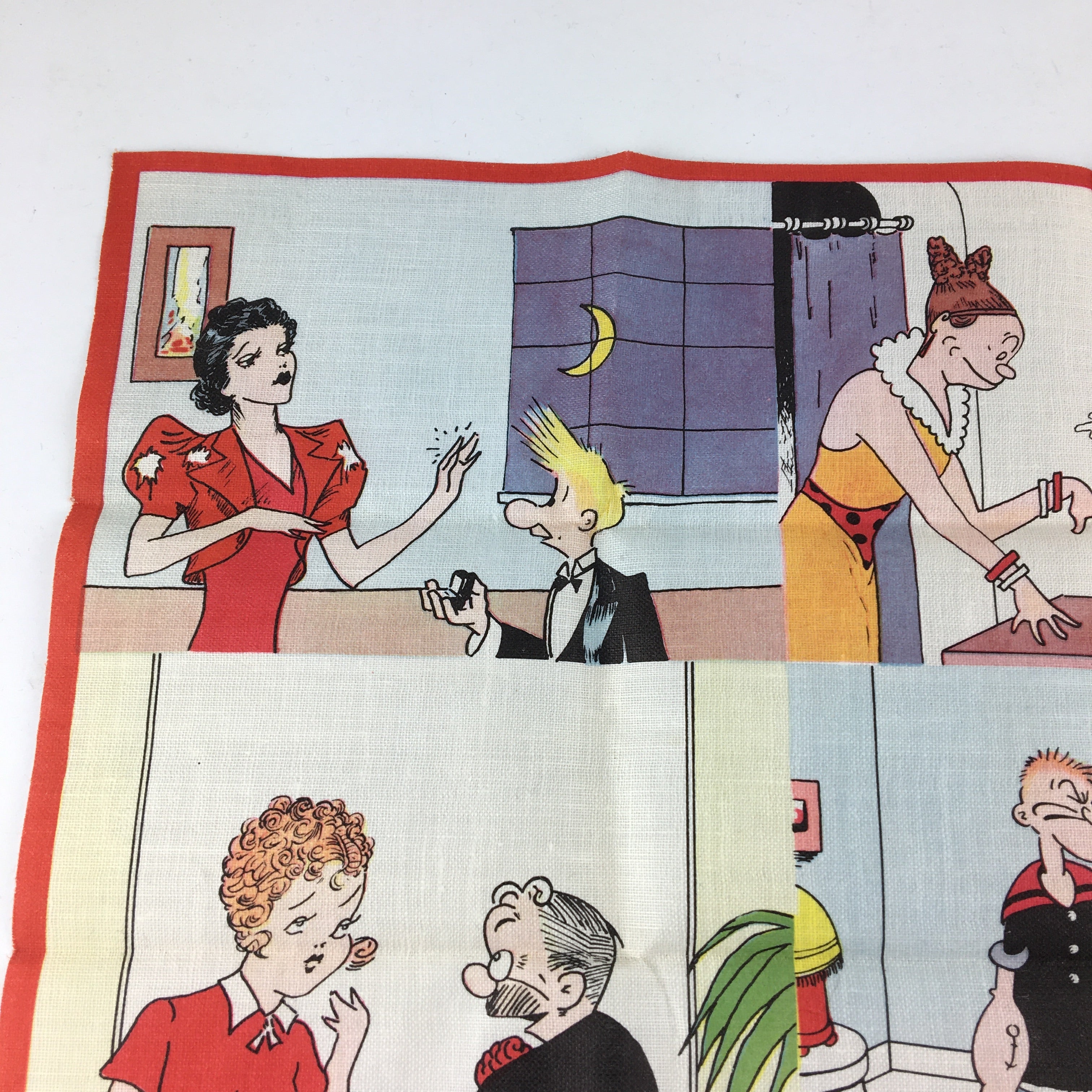 ACE Comics 1930s Premium Cloth Comic Strip Characters Popeye