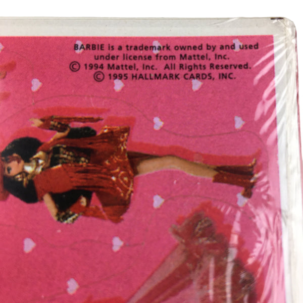 Vintage 1995 Hallmark Barbie Doll Stickers Sealed Package