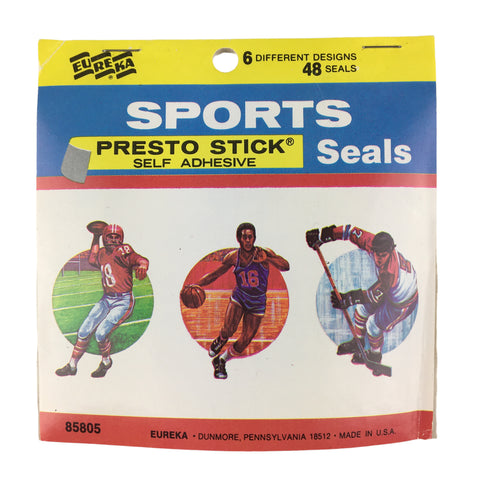 Vintage Eureka 85805 Sports Seals Booklet