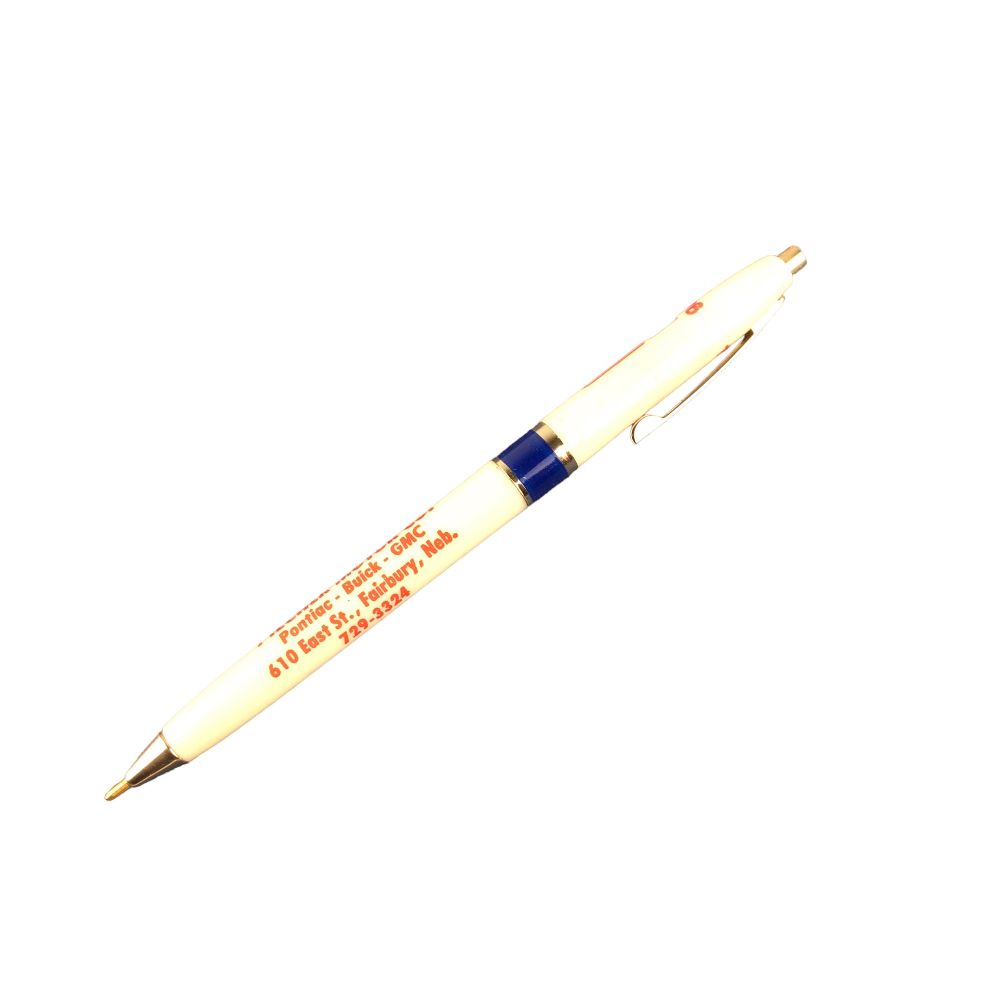 Vintage Advertising Pen 1976 Pilcher Motor Co Fairbury Nebraska - Avid Vintage