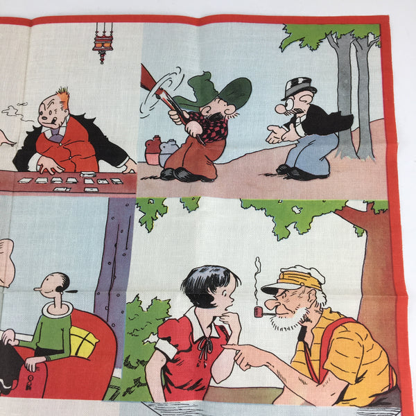 ACE Comics 1930s Premium Cloth Comic Strip Characters Popeye