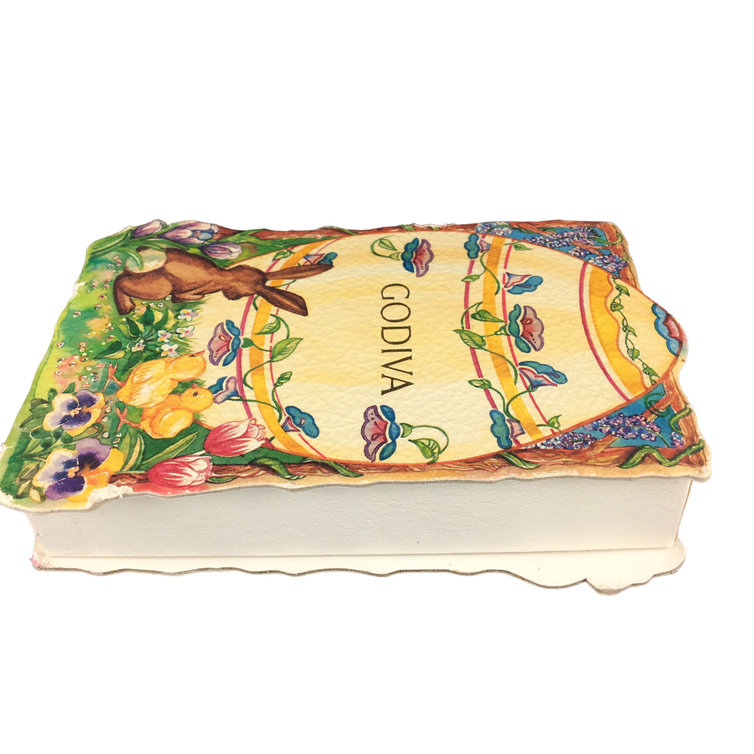 Vintage Godiva Easter Candy Box Cardboard - Avid Vintage